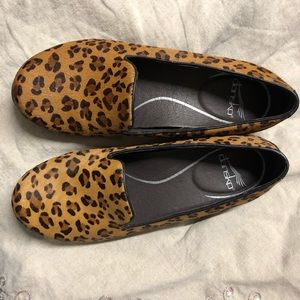 Dansko Leopard Cheeta Loafers